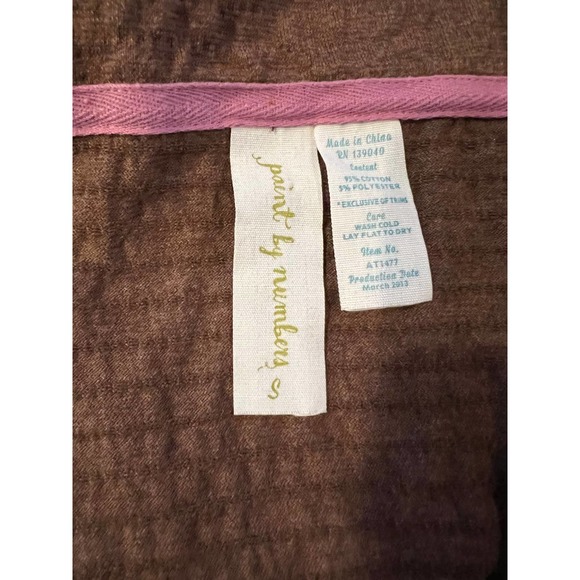 Matilda Jane Stealth Zippered Cardigan Jacket Chestnut Brown - Picture 5 of 6